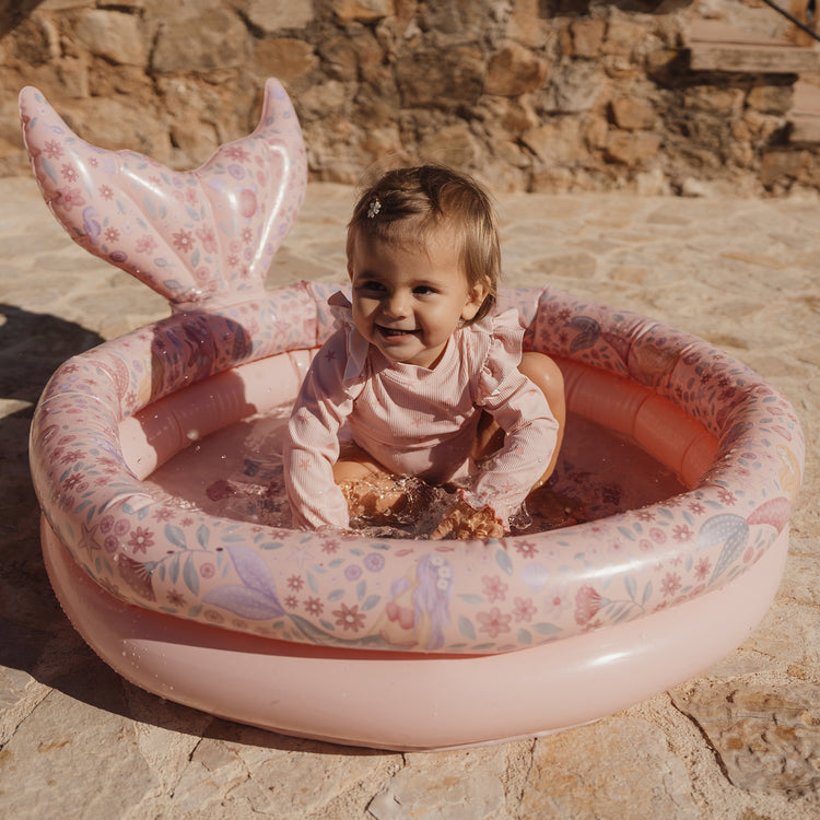 LITTLE DUTCH. Φουσκωτή πισίνα με ουρά γοργόνας Dreamy Mermaid 80εκ.