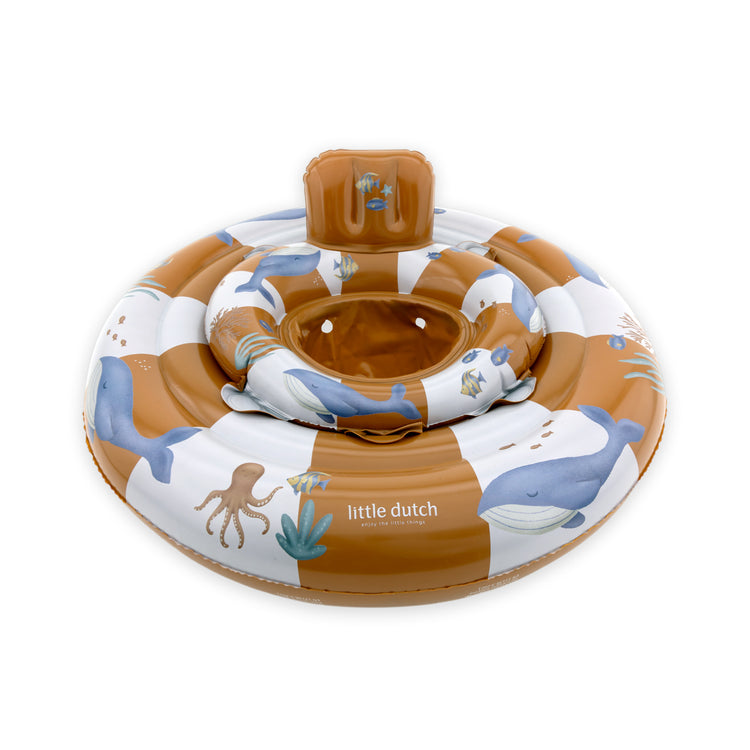 LITTLE DUTCH. Βρεφικό σωσίβιο Ocean World Μπλε