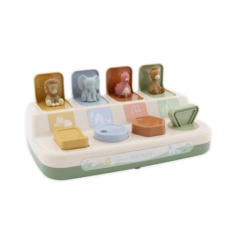 LITTLE DUTCH. Safari Pop-up Animals