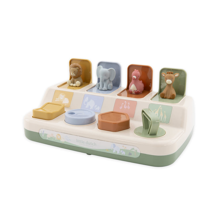LITTLE DUTCH. Safari Pop-up Animals