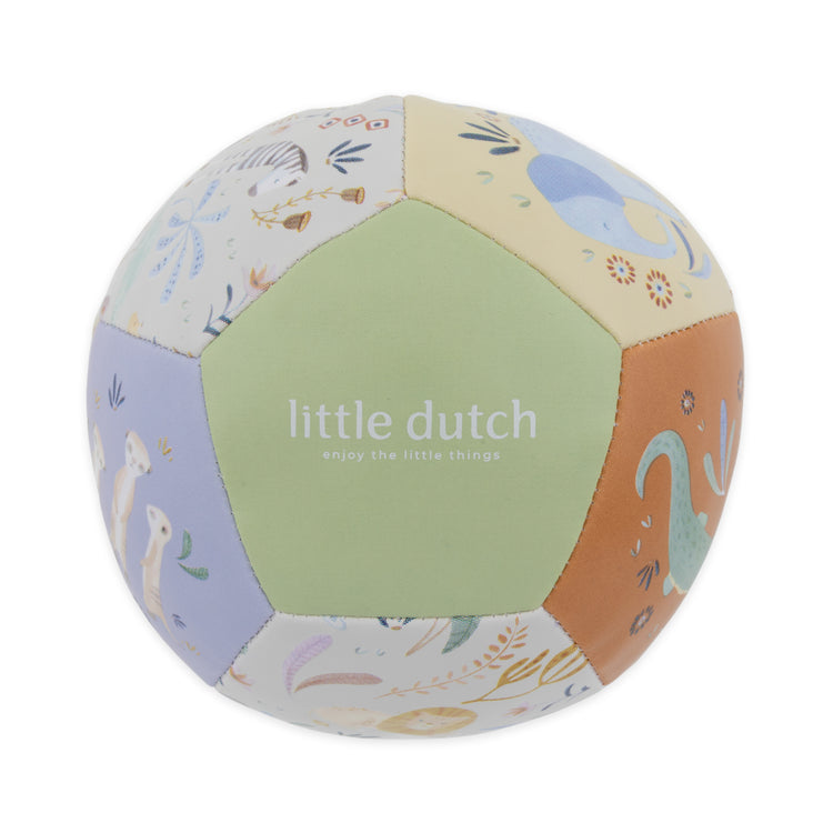 LITTLE DUTCH. Υφασμάτινη μπαλίτσα Safari 12,5εκ.