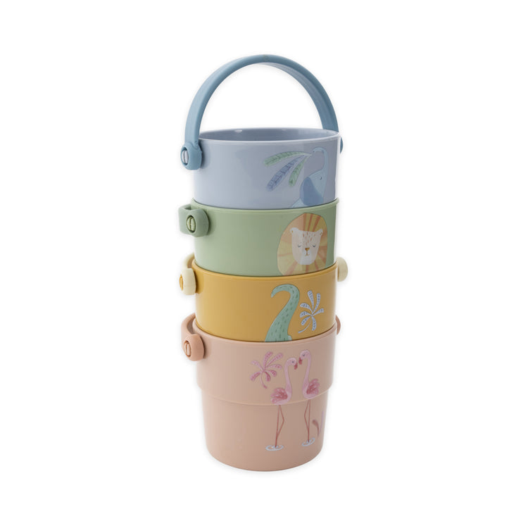 LITTLE DUTCH. Safari Bath Cups