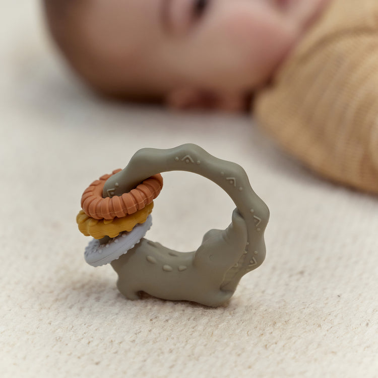 LITTLE DUTCH. Safari Teether Crocodile