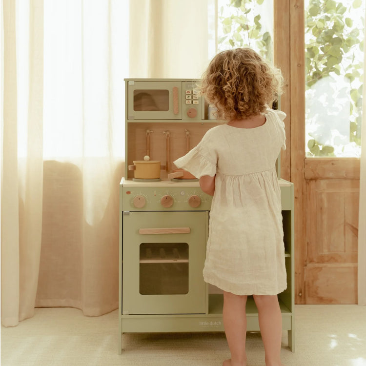 LITTLE DUTCH. Wooden play kitchen Mint FSC