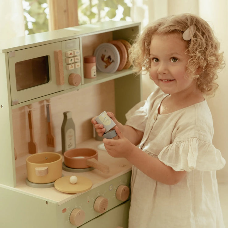 LITTLE DUTCH. Wooden play kitchen Mint FSC