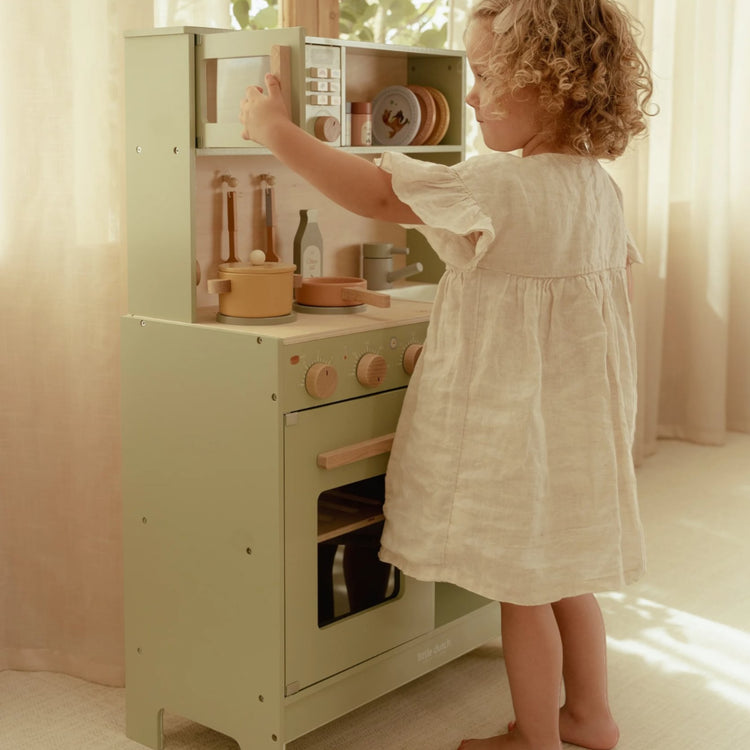 LITTLE DUTCH. Wooden play kitchen Mint FSC