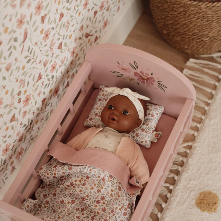 LITTLE DUTCH. Wooden doll bed FSC