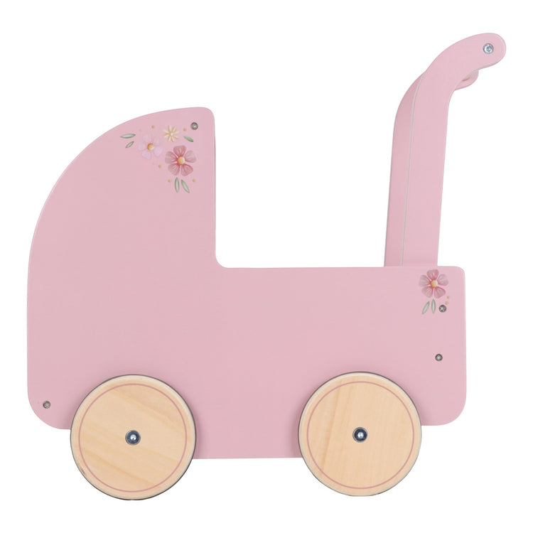 LITTLE DUTCH. Wooden doll pram FSC