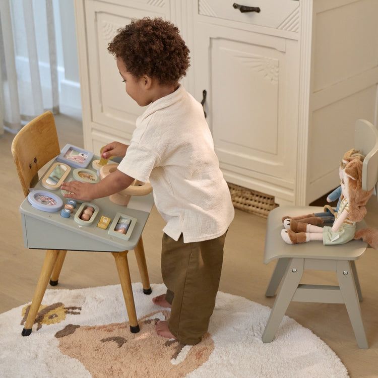 LITTLE DUTCH. Ξύλινο ταμπλό-τιμόνι δραστηριοτήτων FSC