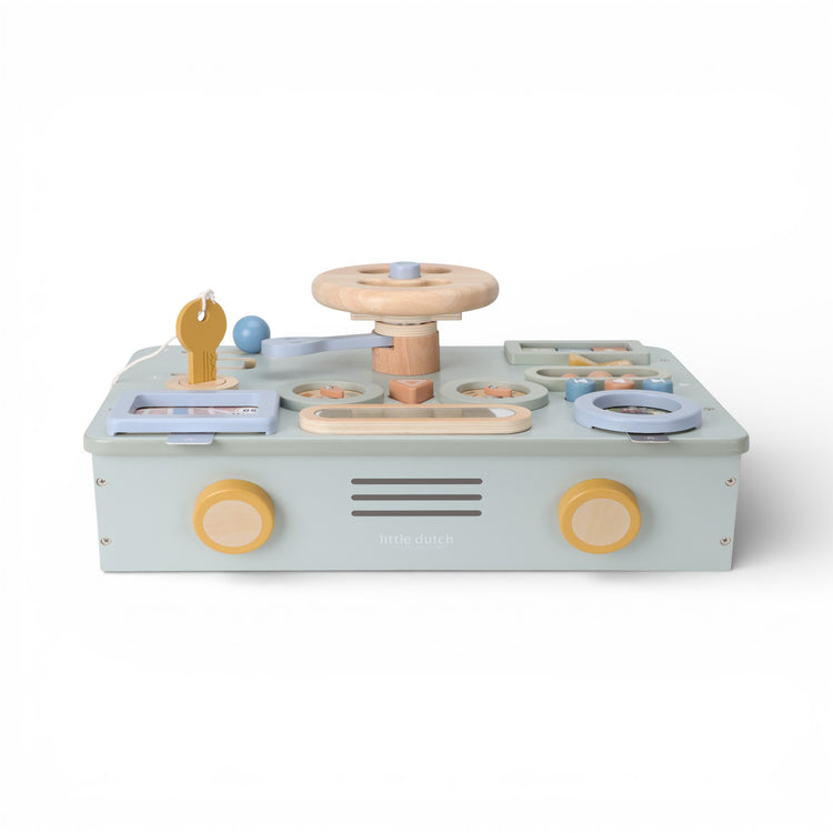 LITTLE DUTCH. Ξύλινο ταμπλό-τιμόνι δραστηριοτήτων FSC