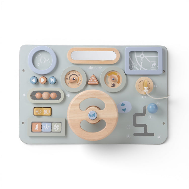 LITTLE DUTCH. Ξύλινο ταμπλό-τιμόνι δραστηριοτήτων FSC