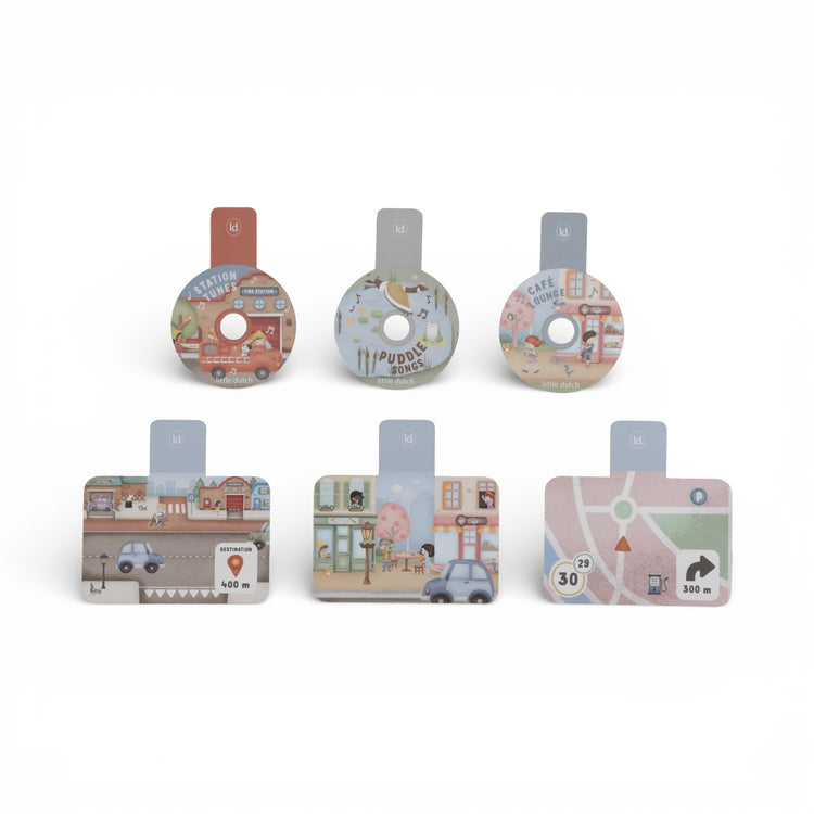 LITTLE DUTCH. Ξύλινο ταμπλό-τιμόνι δραστηριοτήτων FSC