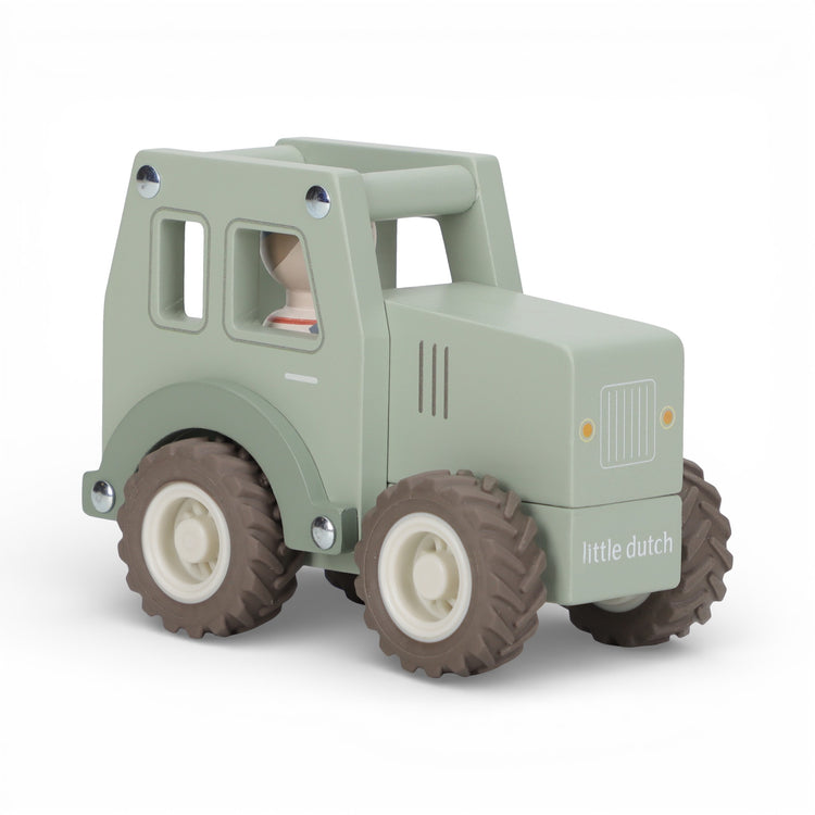 LITTLE DUTCH. Ξύλινο παιχνίδι τρακτέρ FSC