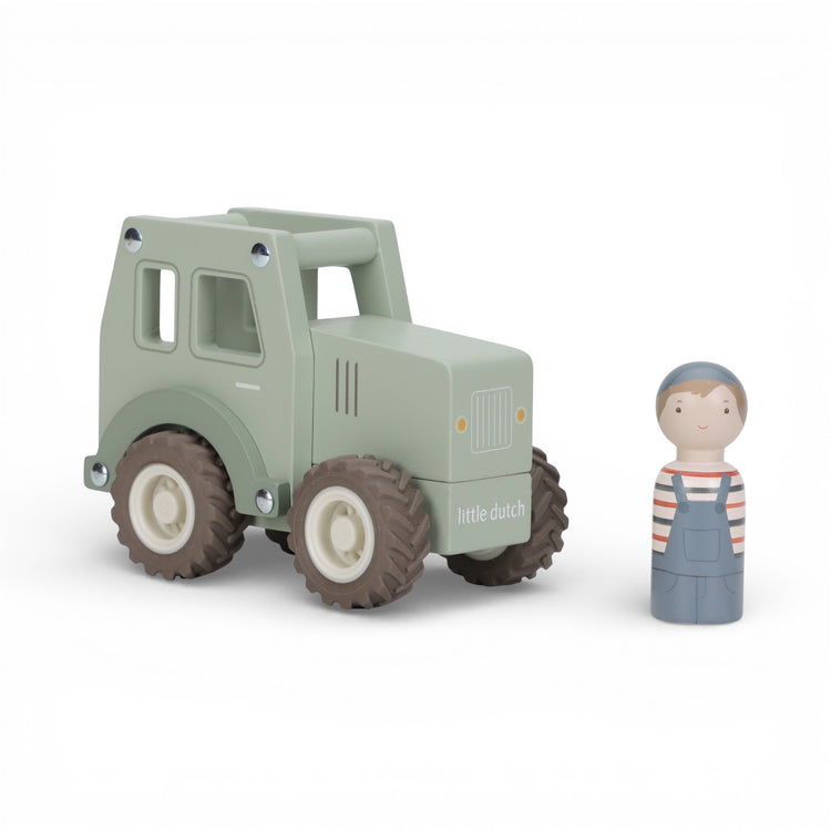 LITTLE DUTCH. Ξύλινο παιχνίδι τρακτέρ FSC