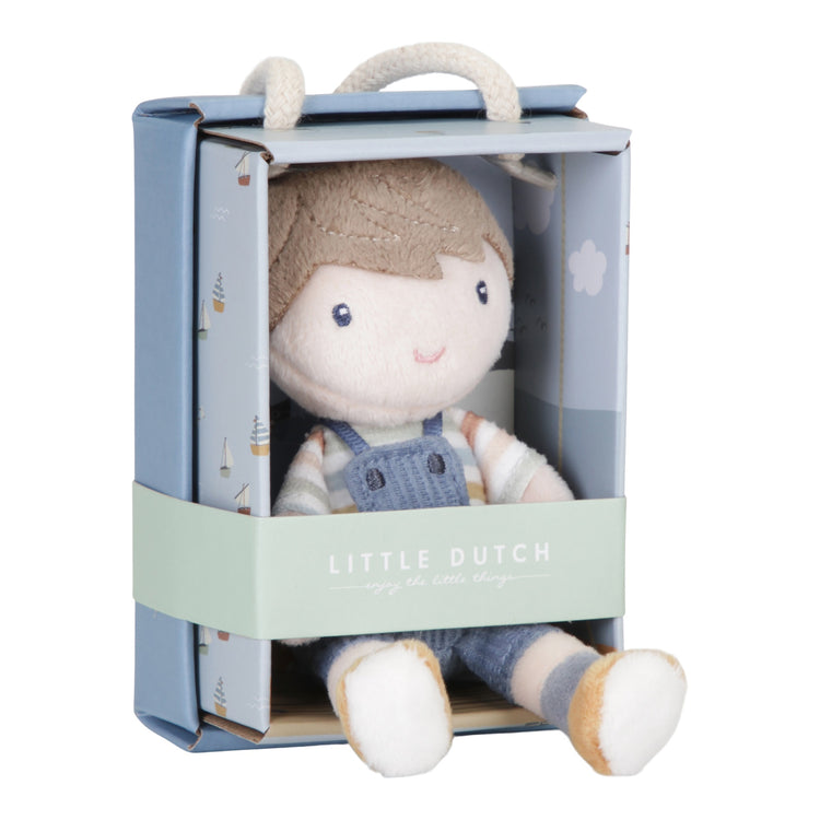 LITTLE DUTCH. Cuddle doll Jim 10cm - New