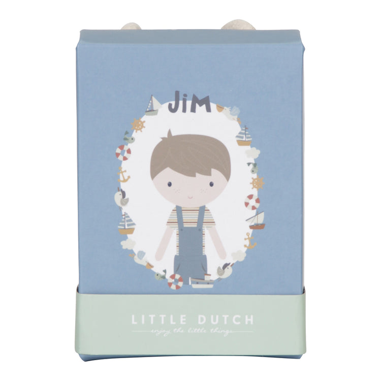 LITTLE DUTCH. Κούκλα Jim (10 εκ.) - New