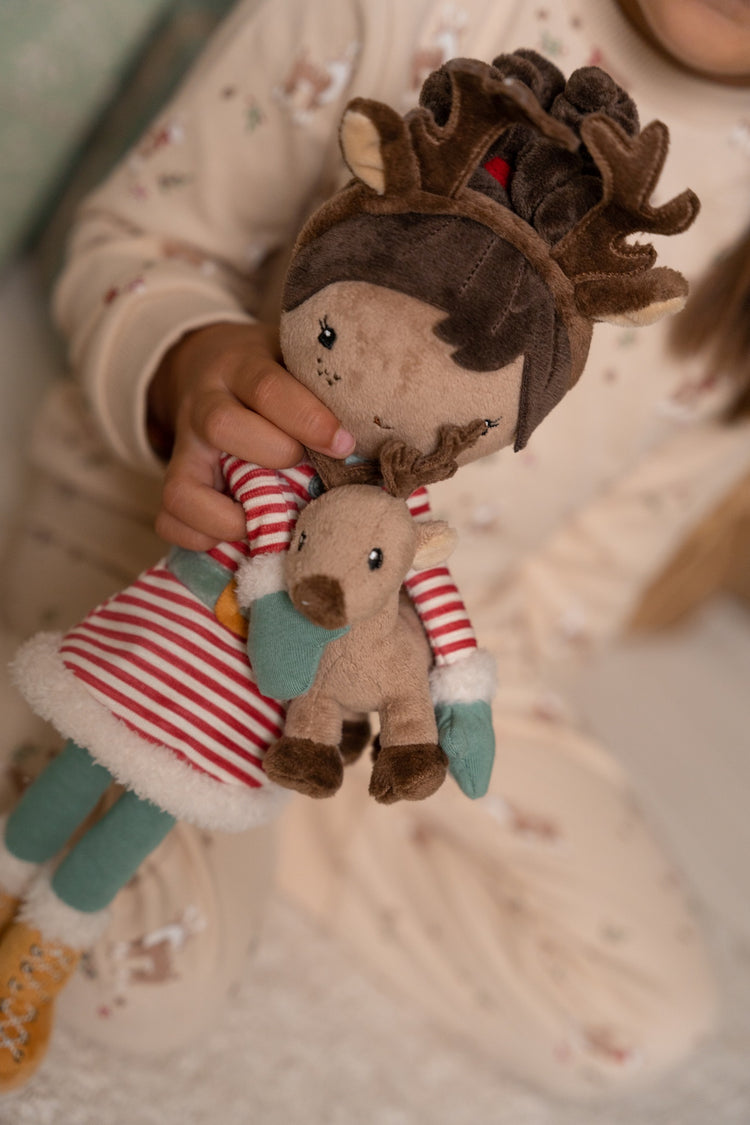 LITTLE DUTCH. Cuddle Doll Christmas Evi 35cm