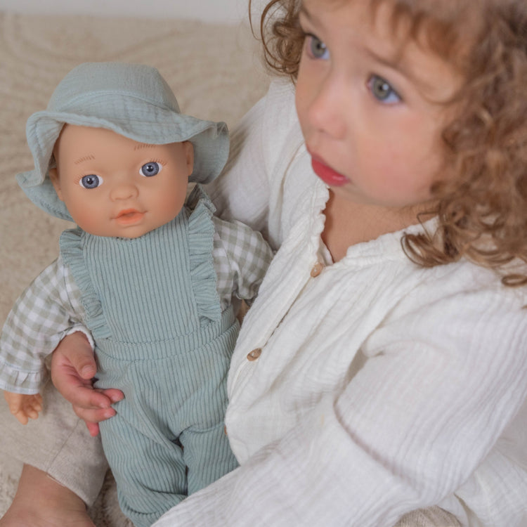 LITTLE DUTCH. Baby doll Clothes green