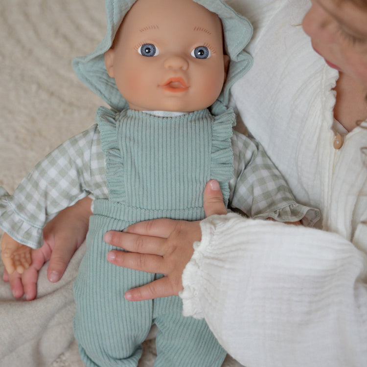 LITTLE DUTCH. Baby doll Clothes green