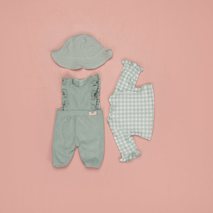 LITTLE DUTCH. Baby doll Clothes green