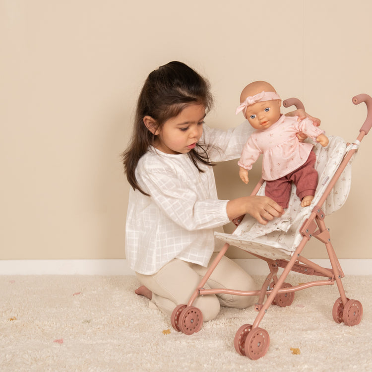 LITTLE DUTCH. Metal Doll Stroller