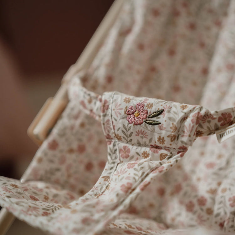 LITTLE DUTCH. Μεταλλικό καρότσι για κούκλες - λευκό