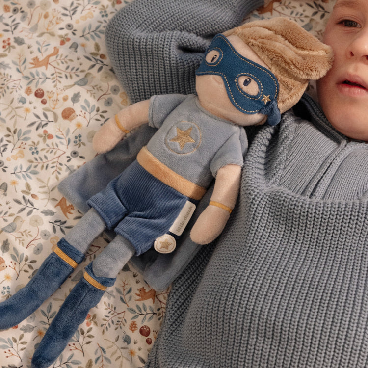 LITTLE DUTCH. Κούκλα Superhero Jim (35 εκ.)