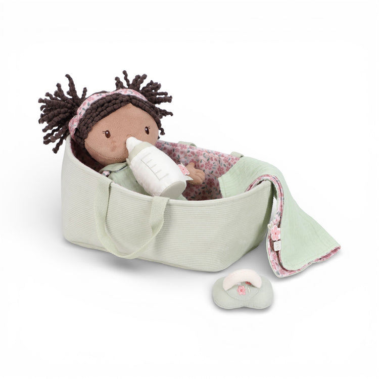LITTLE DUTCH. Υφασμάτινο μωρό σε καλαθούνα Evi (30 εκ.)