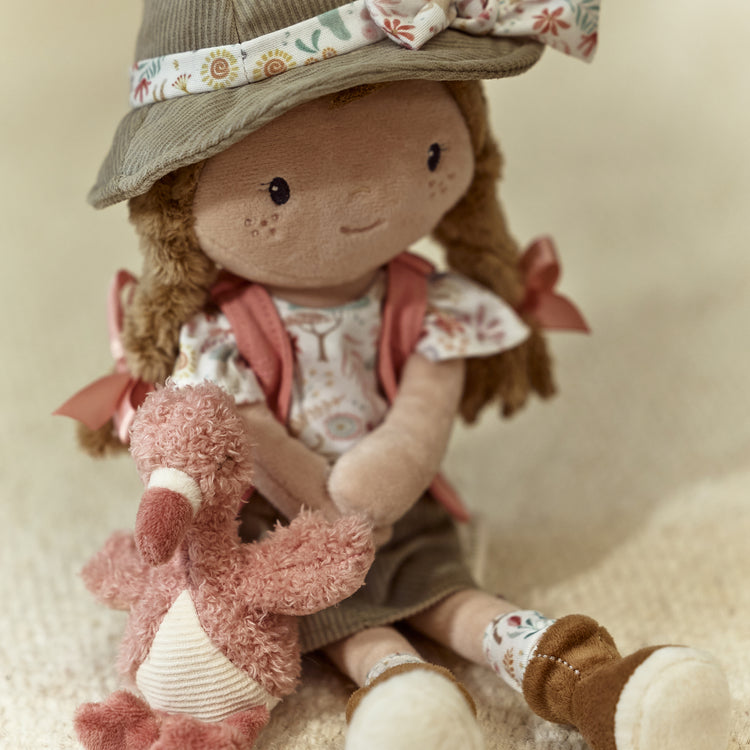 LITTLE DUTCH. Υφασμάτινη κούκλα Ranger Rosa Safari Friends GRS
