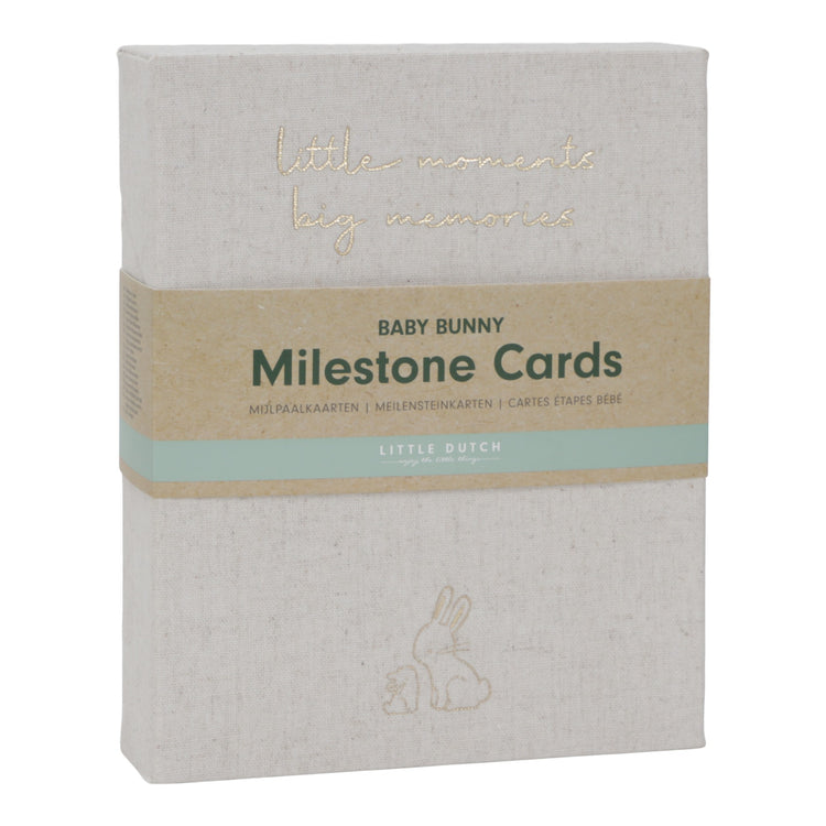 LITTLE DUTCH. Αναμνηστικές κάρτες - Milestone Cards Baby Bunny