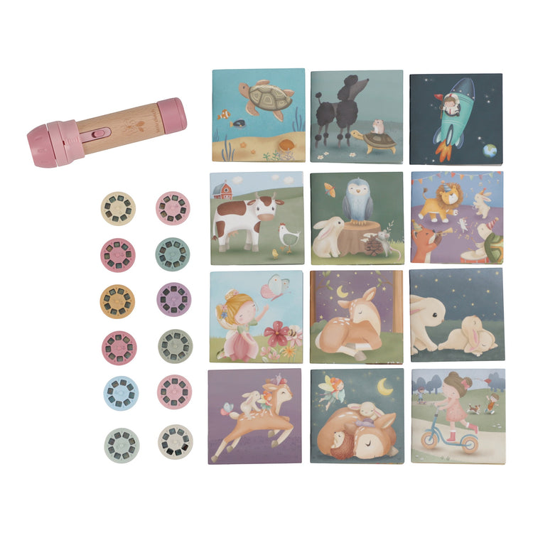 LITTLE DUTCH. Φακός προτζέκτορας Ροζ