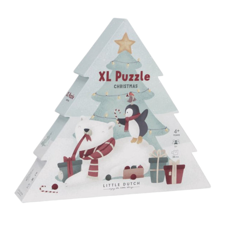 LITTLE DUTCH. XL Christmas Puzzle FSC