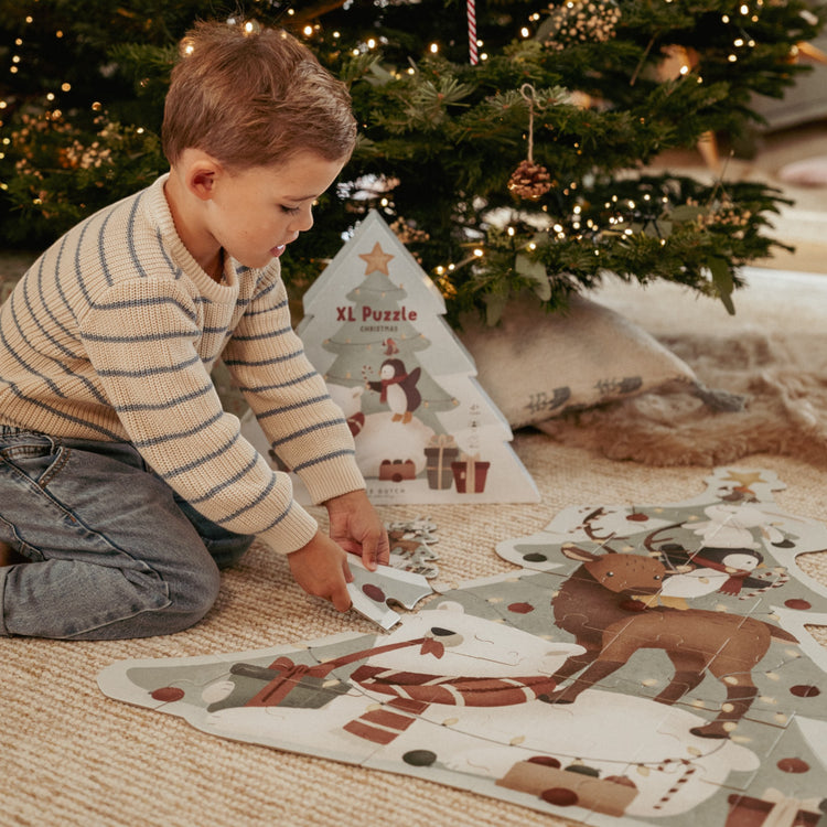 LITTLE DUTCH. XL Christmas Puzzle FSC