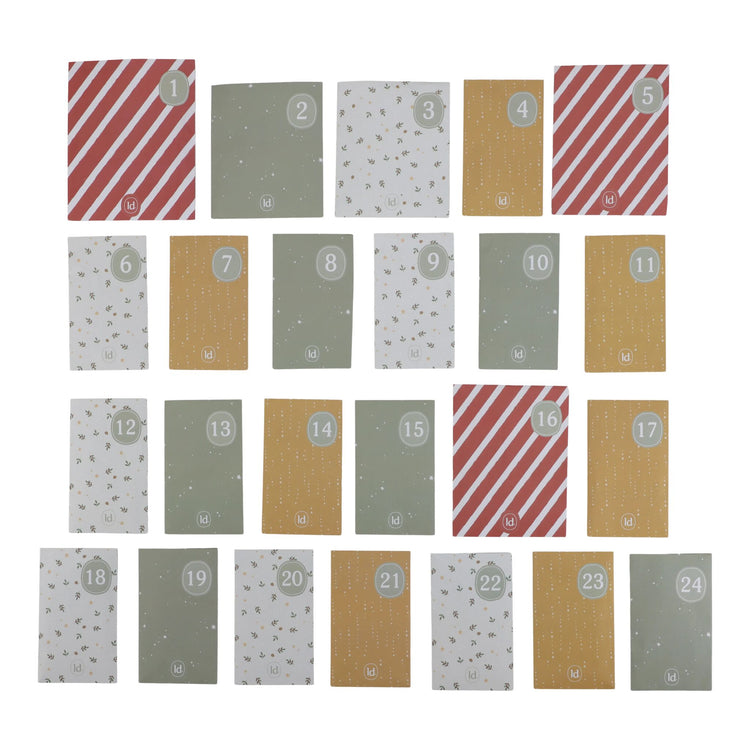 LITTLE DUTCH. Xmas ημερολόγιο αντίστροφης μέτρησης με τρένο FSC