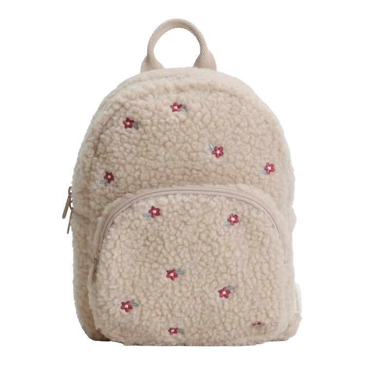 LITTLE DUTCH. Teddy Backpack Sand