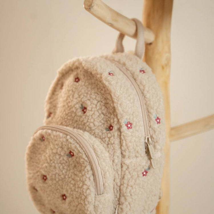 LITTLE DUTCH. Teddy Backpack Sand