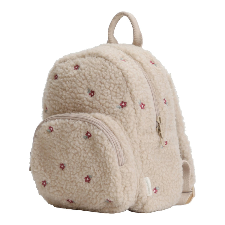 LITTLE DUTCH. Teddy Backpack Sand