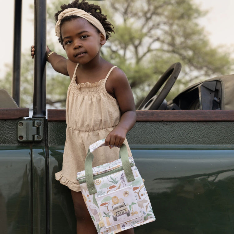 LITTLE DUTCH. Cooler bag Safari Friends