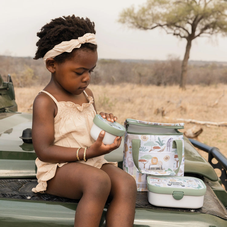 LITTLE DUTCH. Cooler bag Safari Friends