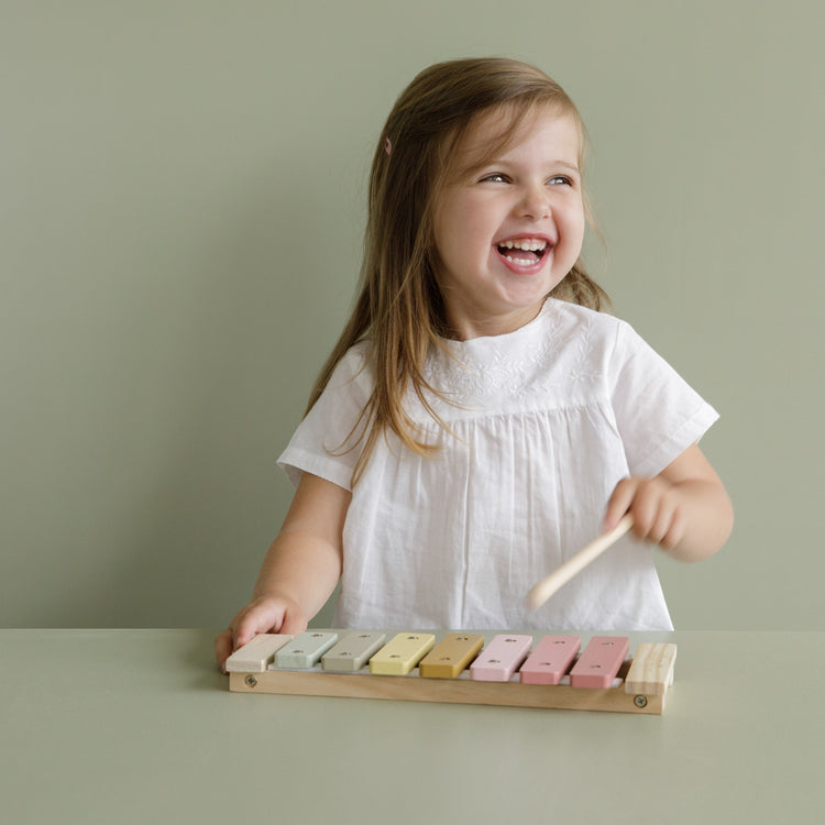 LITTLE DUTCH. Xylophone pink