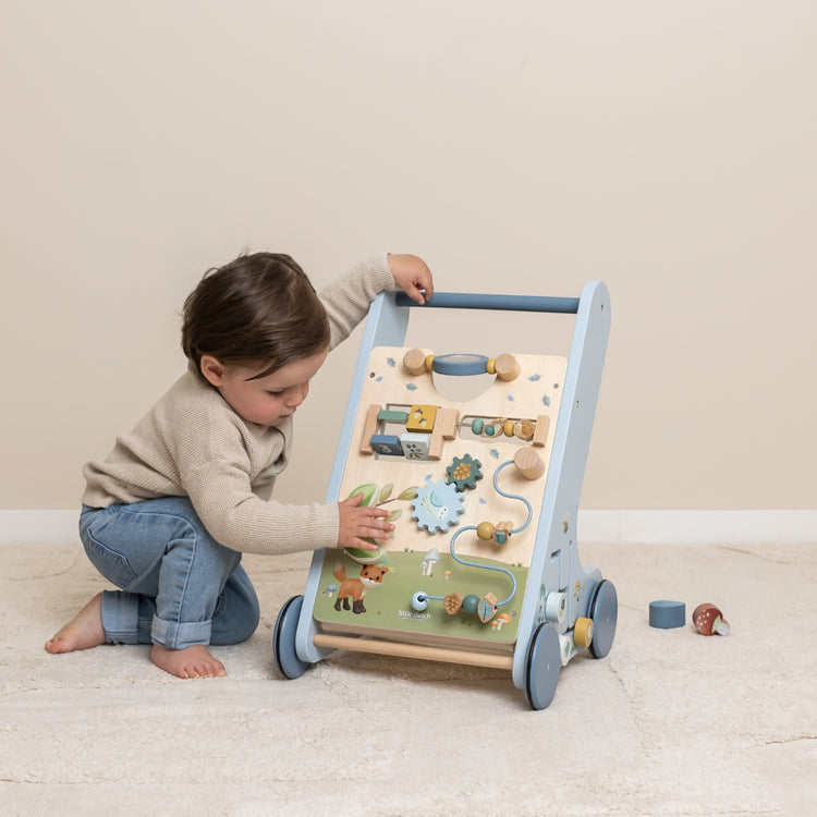 LITTLE DUTCH. Multi-activity Baby Walker Forest Friends FSC