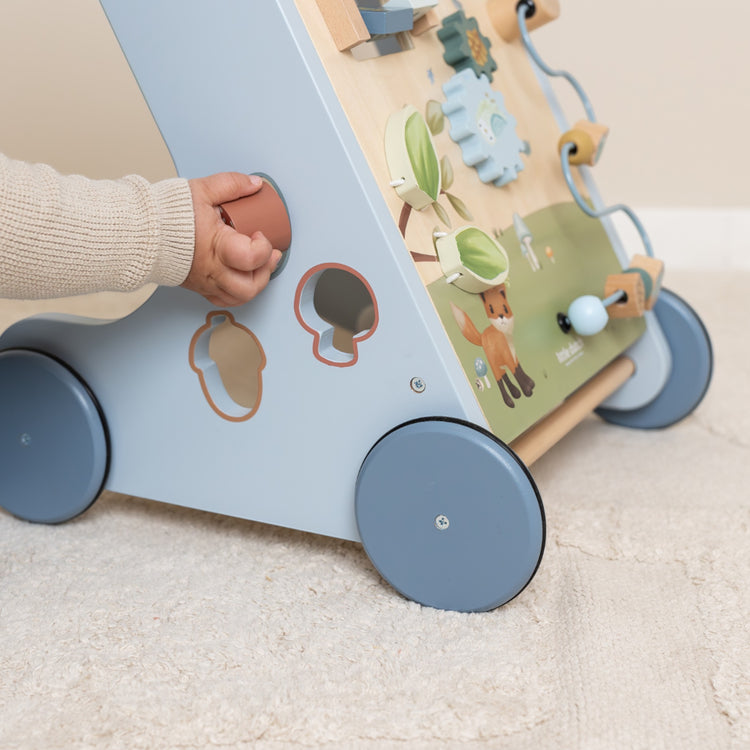 LITTLE DUTCH. Multi-activity Baby Walker Forest Friends FSC