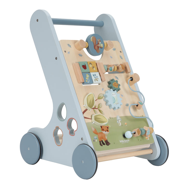 LITTLE DUTCH. Multi-activity Baby Walker Forest Friends FSC