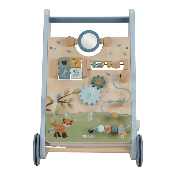 LITTLE DUTCH. Multi-activity Baby Walker Forest Friends FSC