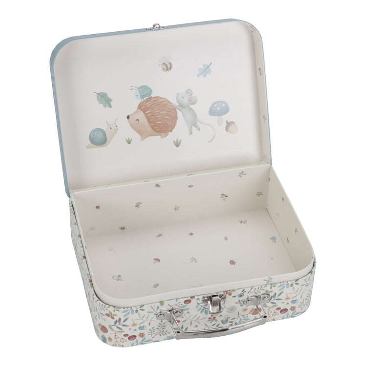 LITTLE DUTCH. Suitcase set Forest Friends blue FSC