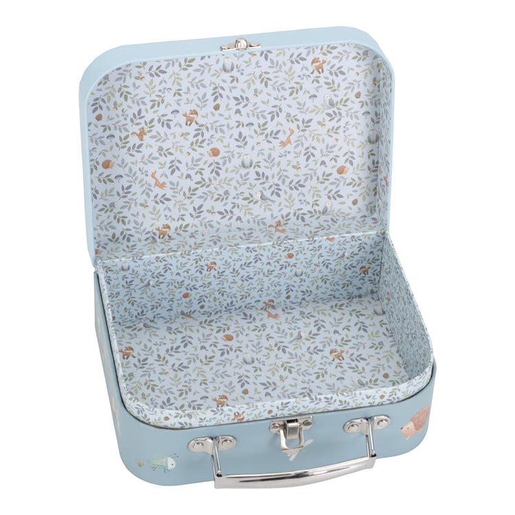 LITTLE DUTCH. Suitcase set Forest Friends blue FSC