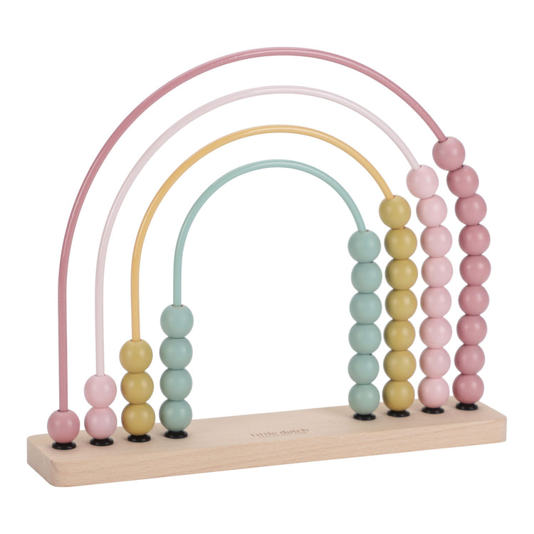 LITTLE DUTCH. Rainbow Abacus Fairy Garden FSC