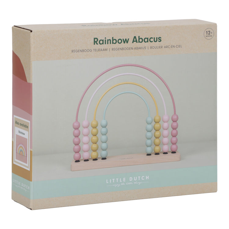 LITTLE DUTCH. Rainbow Abacus Fairy Garden FSC