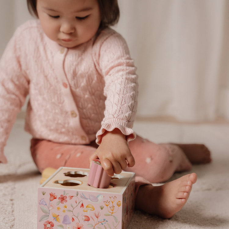 LITTLE DUTCH. Shape Sorter Fairy Garden FSC