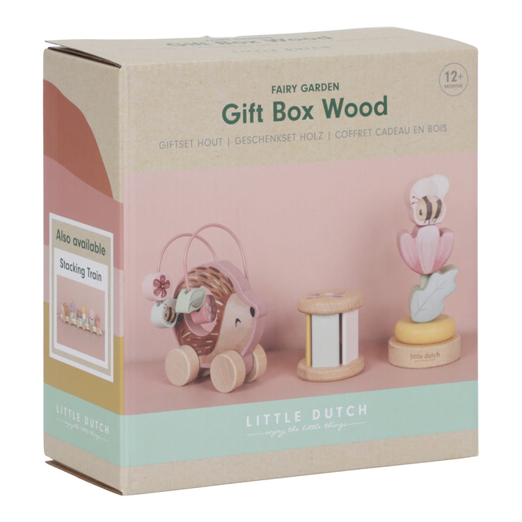 LITTLE DUTCH. Gift box wood Fairy Garden FSC